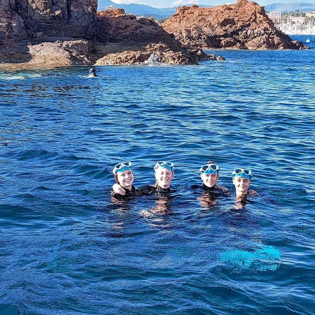  Sortie familiale pour faire du snorkeling 
