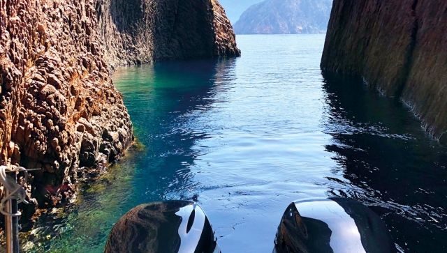  Descubrimiento de la reservación natural de Scandola en barco