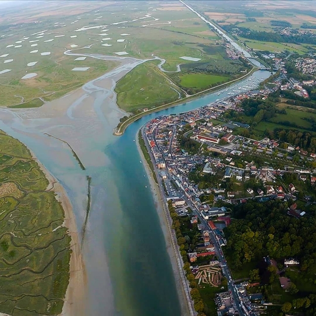 Vista del curso de agua