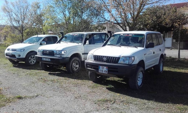  Nuestros 4x4 en el centro 