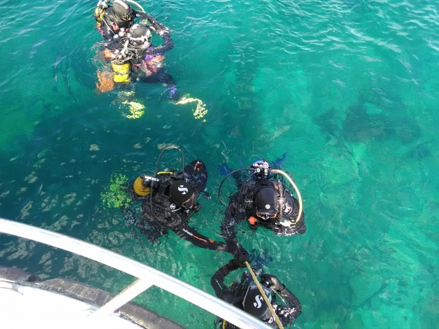  Preparación para el buceo 