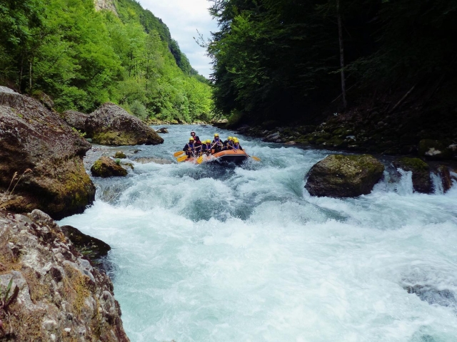  Rafting en Alta Saboya 