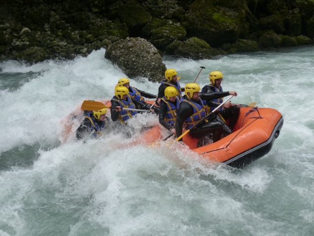  Curso de rafting en Morzine 