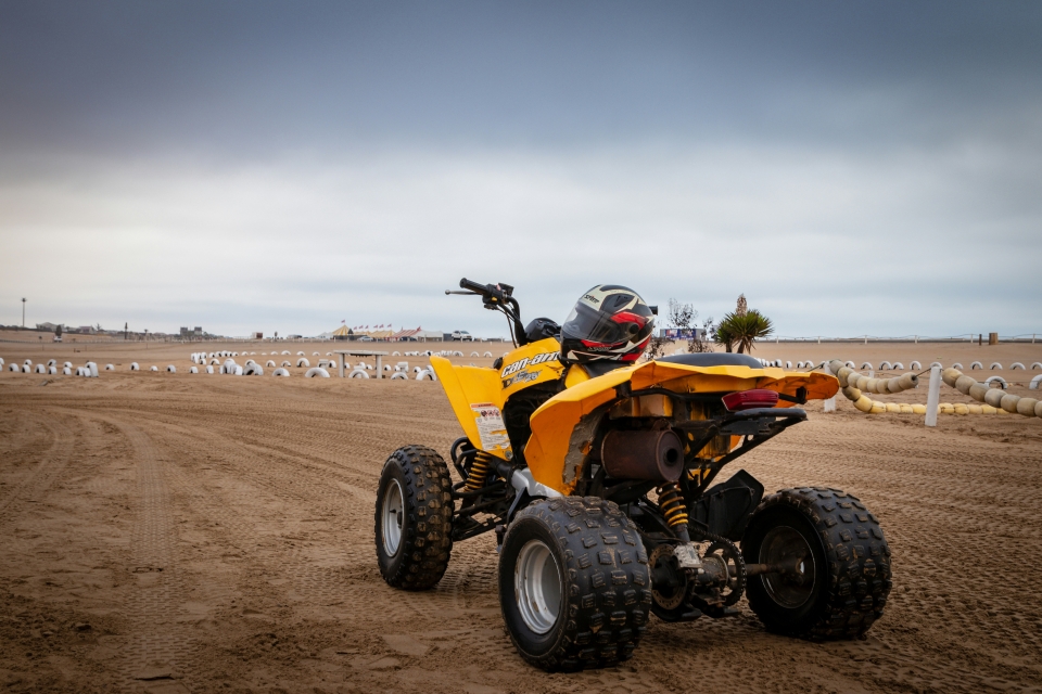 Pista de cuatrimotos en Agde 