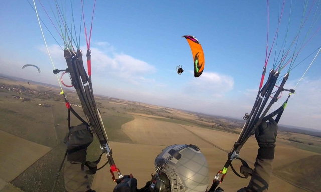  En pleno vuelo 