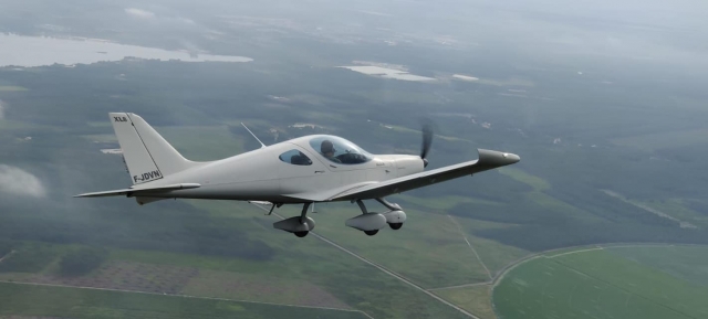 Vuelo sobre las Landas en Ulm multieje 