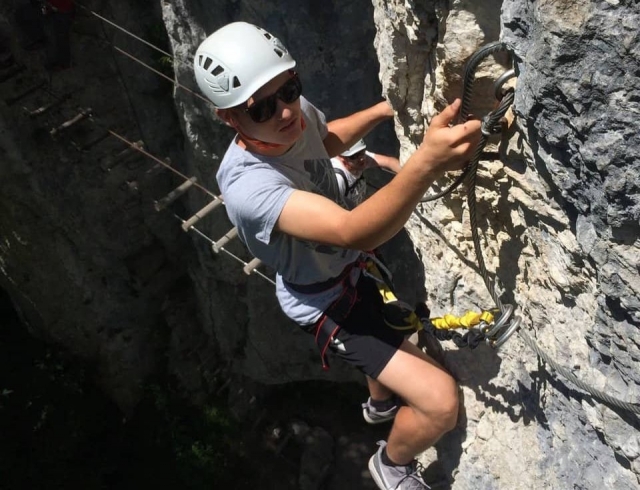  Escalada vía ferramarra 