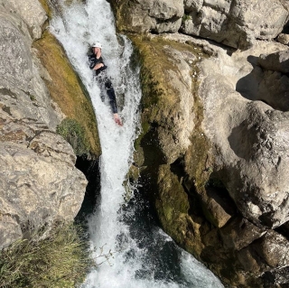 Barranquismo en las Gorges du Loup 1/2 día