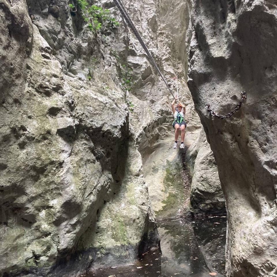  Barranquismo en las Gorges du Loup 