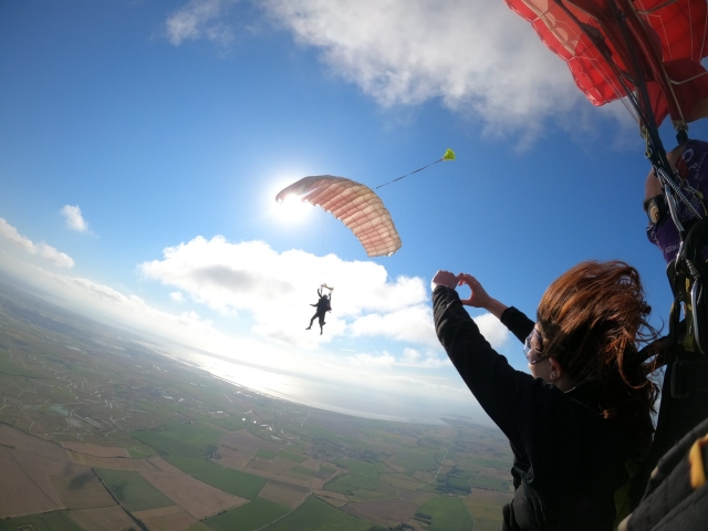  Vuelo en paracaídas en Rochefort 