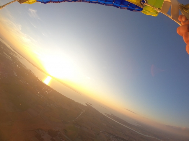  Vista del piloto en mar abierto 
