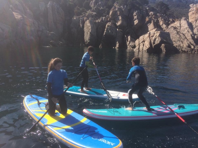  Stand up paddle con amigos 