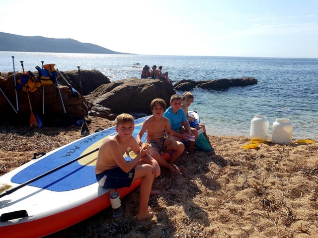  Descanso en una playa 
