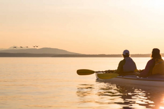  Kayak al atardecer 