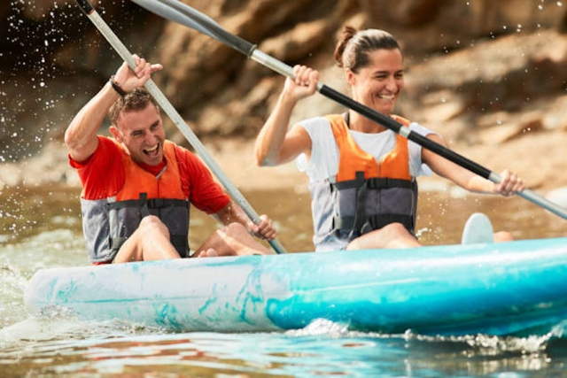  Velocidad en piragua kayak 