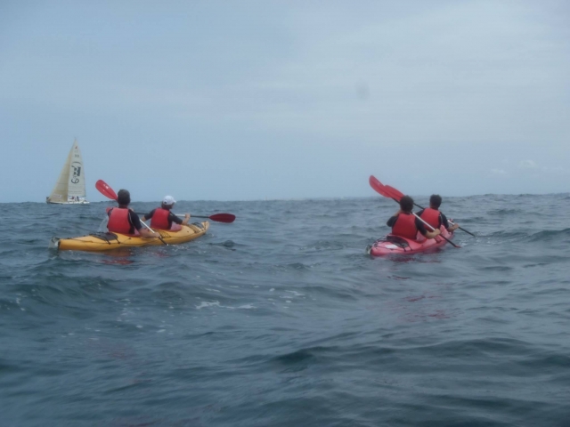  Camicrema familiar en kayak 