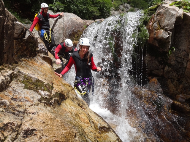  Descenso del cañón del Alto Borne 
