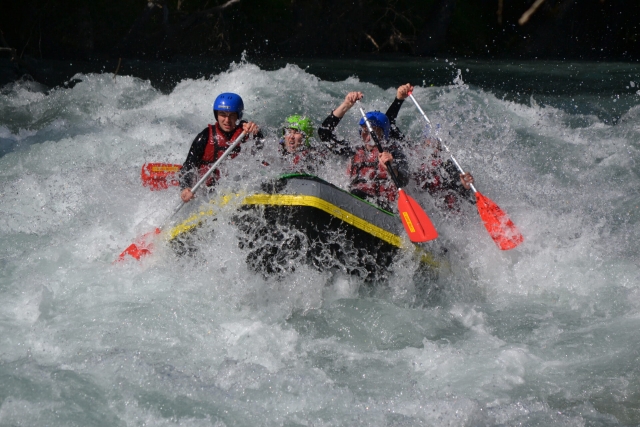Rafting en el Isère 