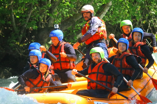  Descenso de rafting en Saboya 
