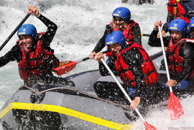 Rafting en el turbulento Isère 