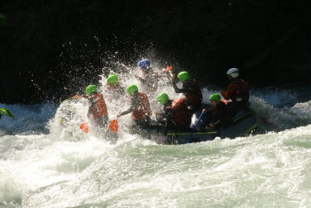  Rápidos en rafting 
