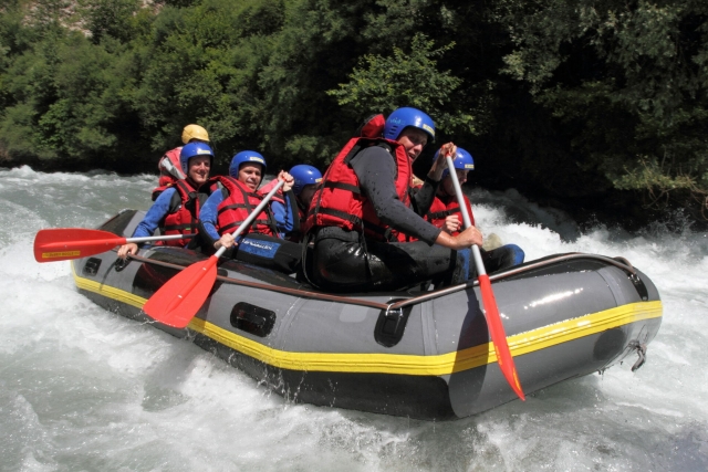  Equipo en su balsa 
