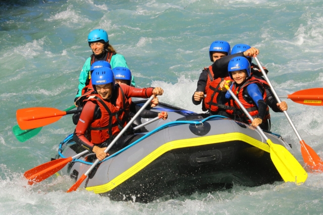  Rafting en el Doron con toda la familia