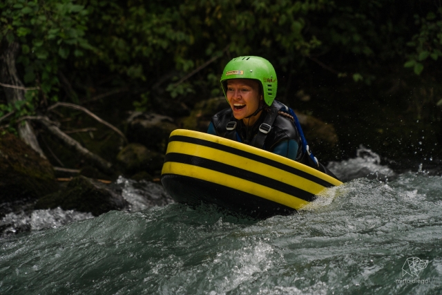 Mejora del hidrospeed en el Isère 2h30