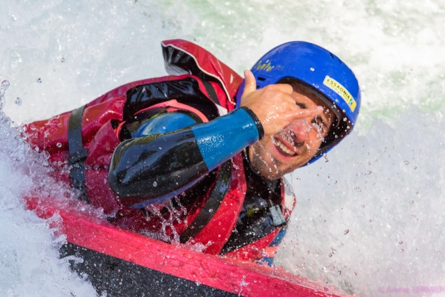  recorrido deportivo de hidrospeed en Isère 
