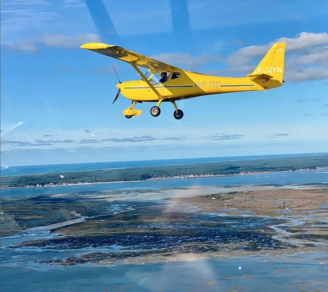  Vuelo sobre la bahía de Arcachon 