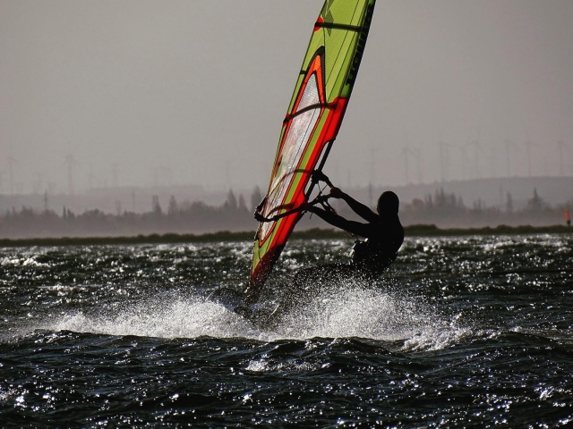 Windsurf en el sur de Francia