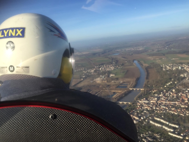 Vista desde el ULM 
