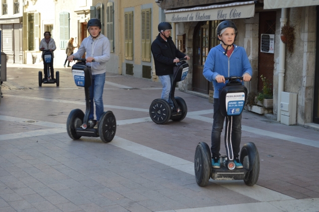  Paseo en segway por las calles de Pau 