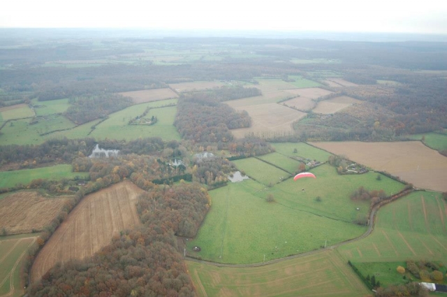  vista aérea de Levainville 