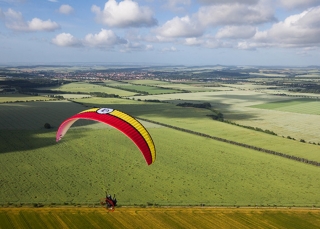 Bautismo de paramotor + fotos en Coulommiers 1 hora