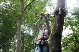 Curso de aventura en las copas de los árboles a Vichy 1 hora