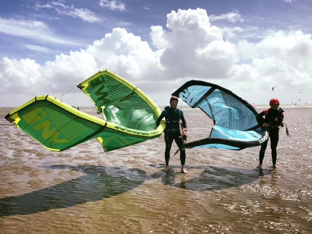  Preparación del equipo Wingfoil 