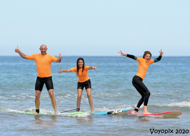  Clases grupales de surf cerca de Bayona