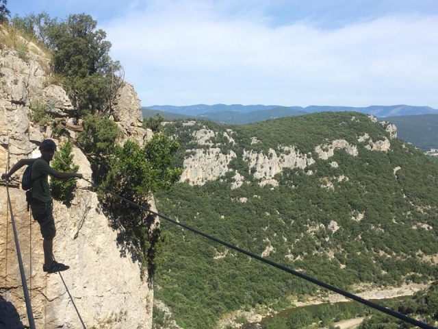 Puenle de vía ferramarra