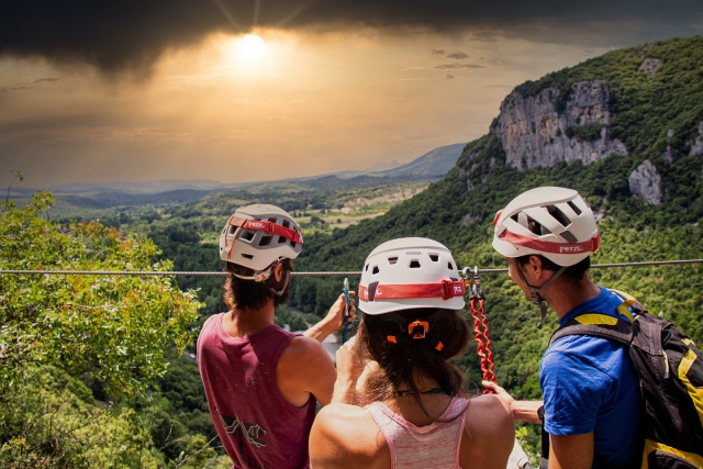  Vista desde lo alto de la ruta 