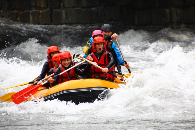  Rafting para niños en Le Giffre 