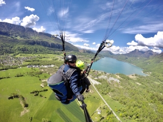 Primer vuelo para niños Col de la Forclaz + vídeo