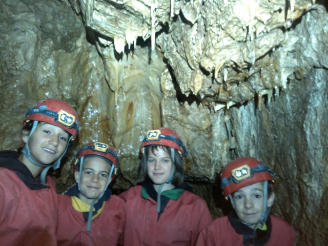  Salida de espeleología familiar 