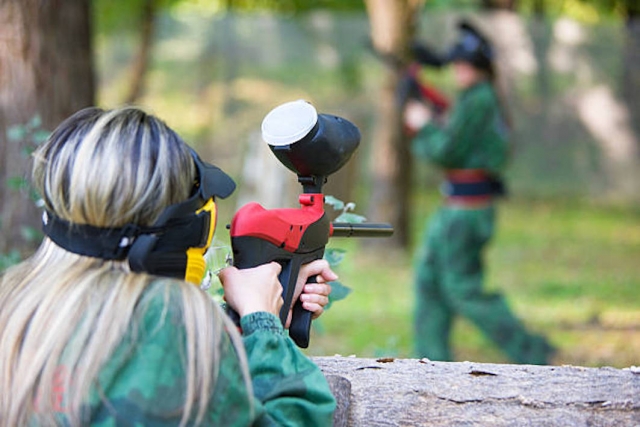 Juego de gotcha con 300 bolas 