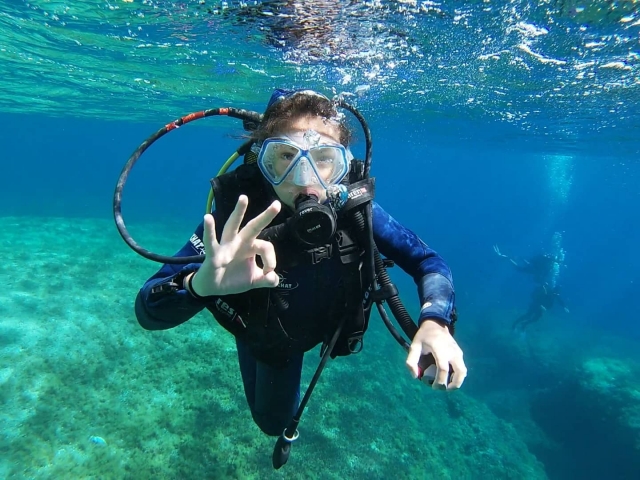  Primera experiencia de buceo 