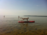 2 horas de Stand Up Paddle Tandem en el lago Lacanau