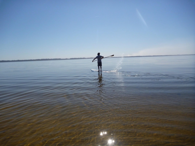 Aguas tranquilas para una salida relajanle 