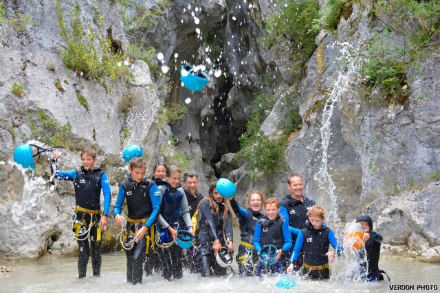  Mini canyon en familia