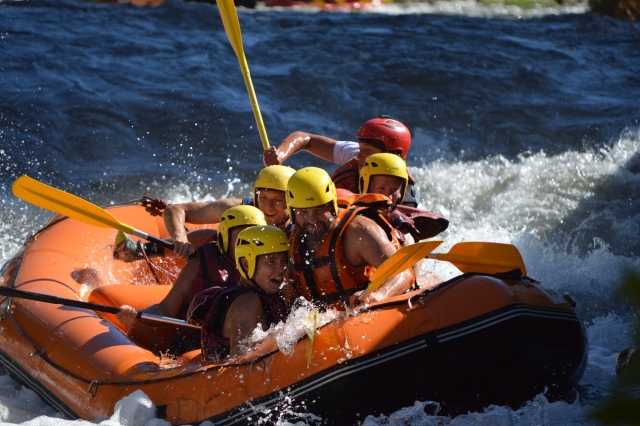  Rafting en familia