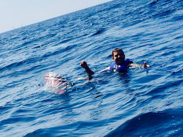  Fin de la sesión de wakeboard 